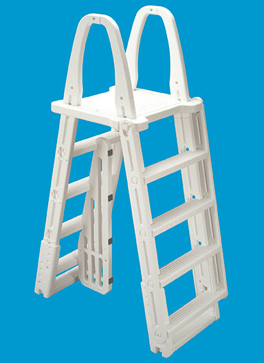 Ocean Blue A-Frame Ladder