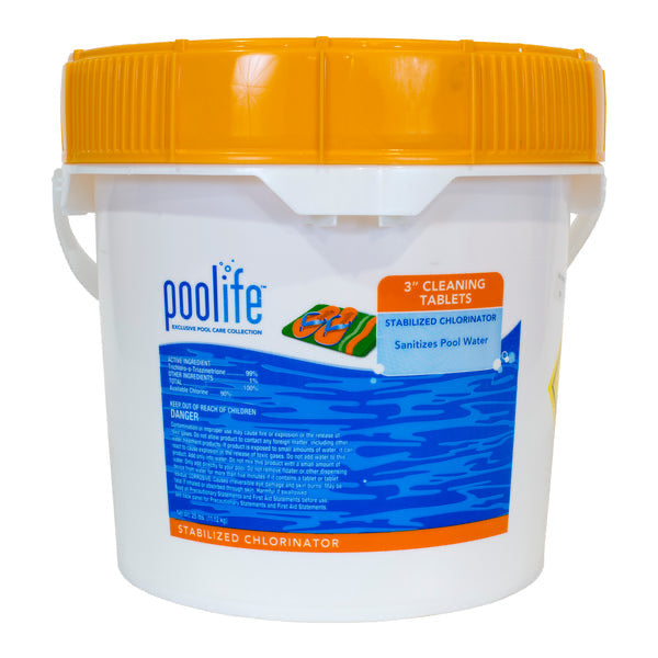 Poolife 3” Chlorine Tablets 25#